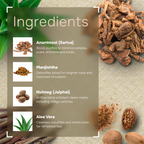 DeTan & Glow Natural Face Pack | Reduces Tanning & Improves Complexion