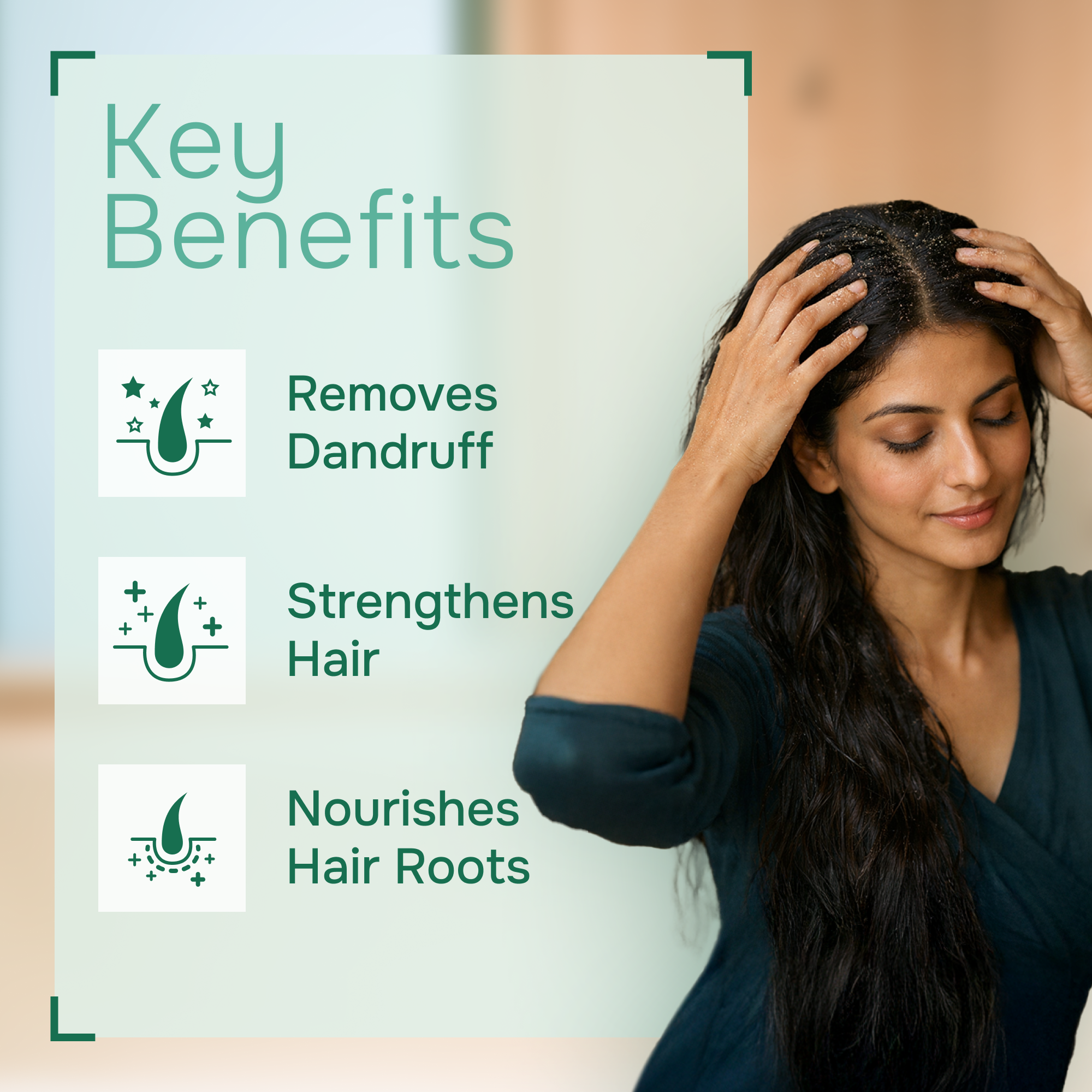 Reetha–Shikakai Natural Hair Wash powder | 100% Herbal | Chemical-free