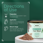 Reetha–Shikakai Natural Hair Wash powder | 100% Herbal | Chemical-free