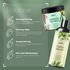 Ayurvedic Hair Oil & Hair Wash Combo for Hair Fall, Dandruff & Hair Growth